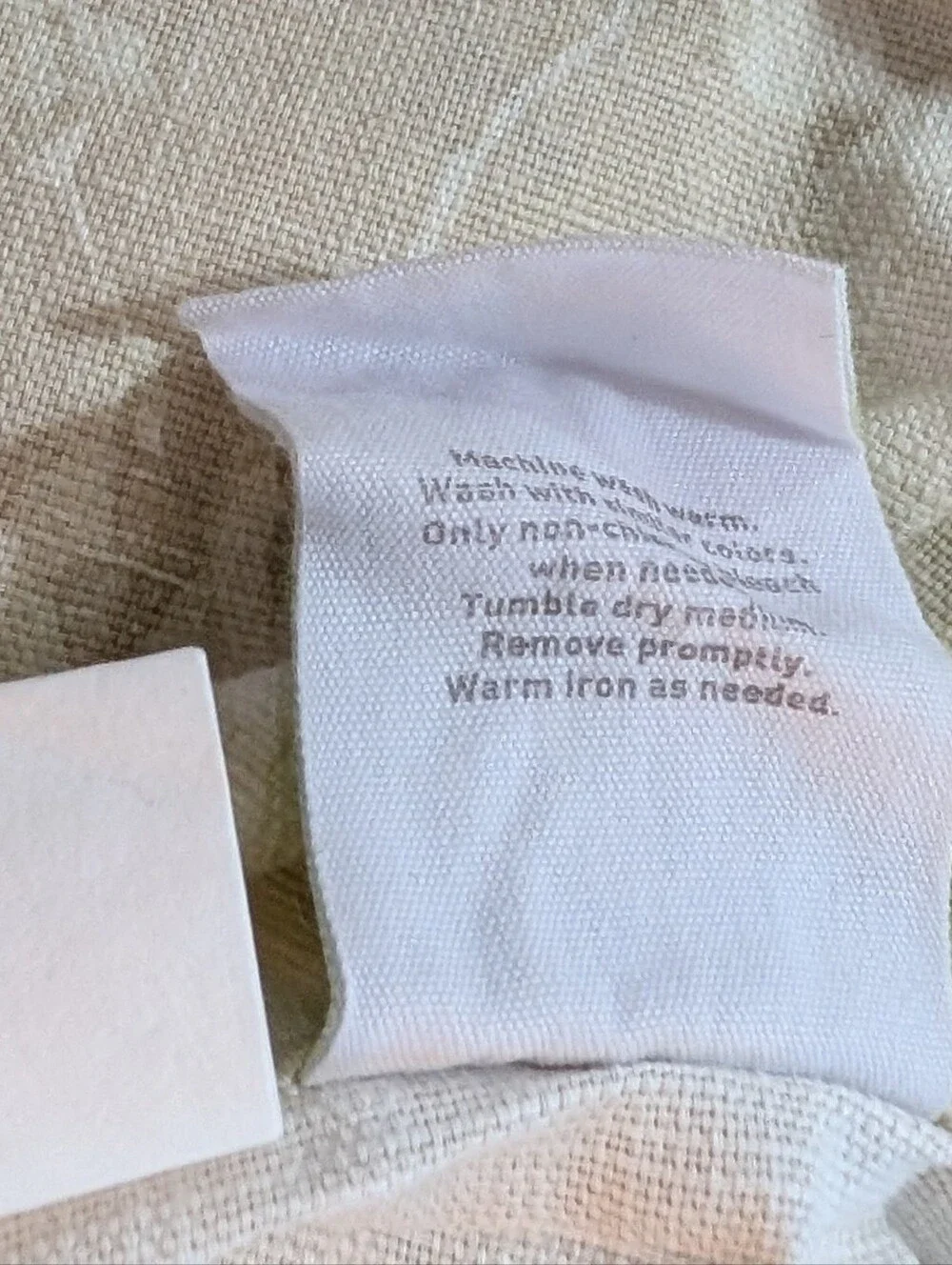 Martex 100% Cotton King Sz Pillow Shams Cabbage Rose Cream White Eco Free Vegan
